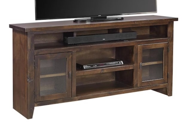 Alder Grove Tobacco 65" Console with Doors