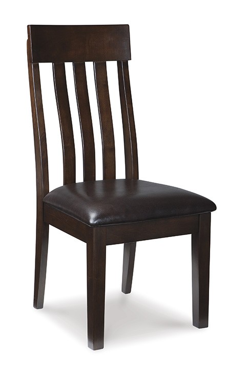 Haddigan Dark Brown Upholstered Dining Chair