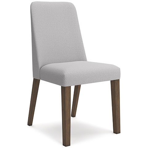 Lyncott Gray Upholstered Dining Chair