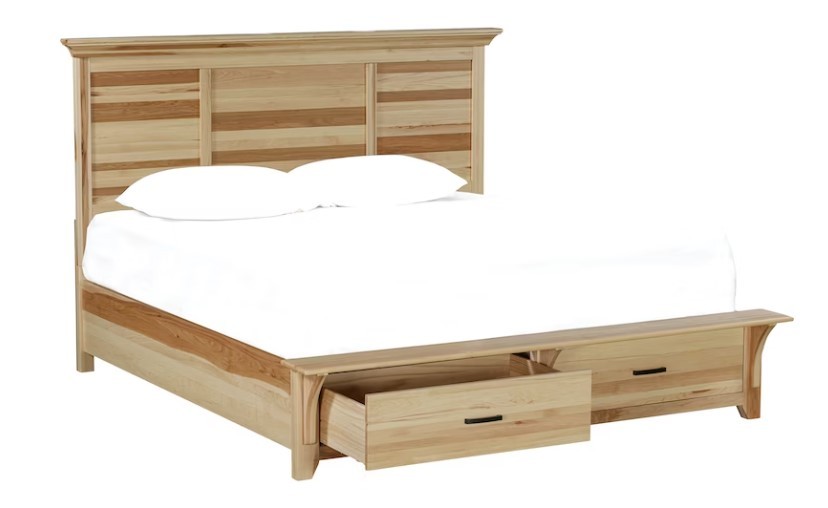 Gallagher Natural King Storage Bed