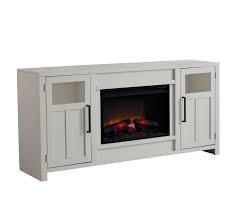 Finnegan White 66" Fireplace Console