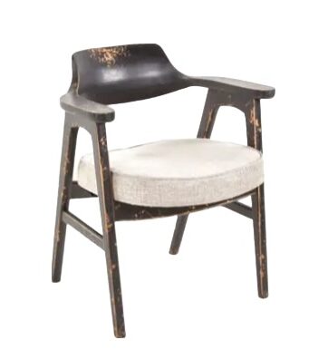 Wagner Black Arm Chair