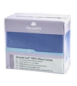 Dreamcool Blue Cotton Sheet Set