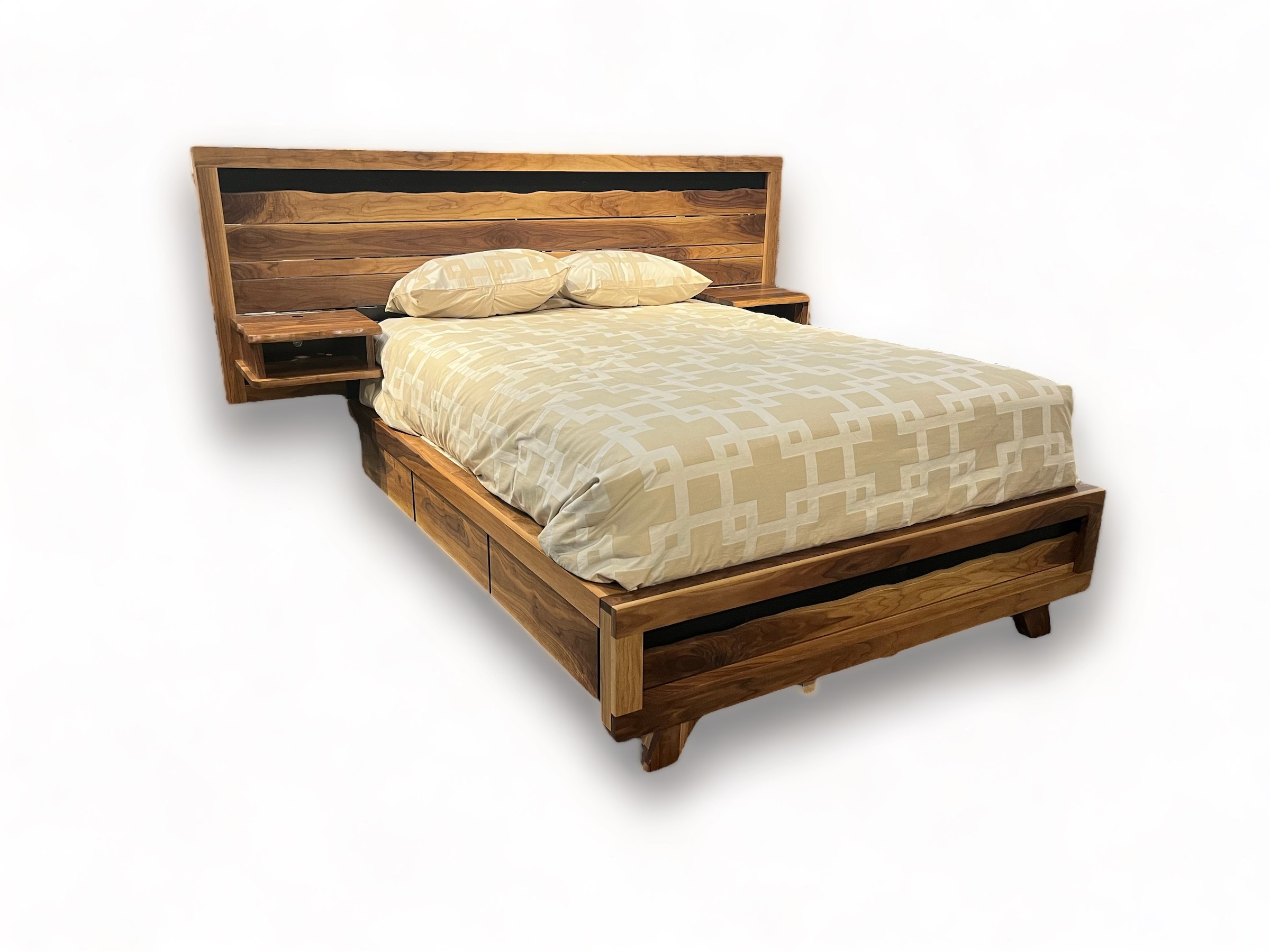 North Rim Storage Bed with floating NS
