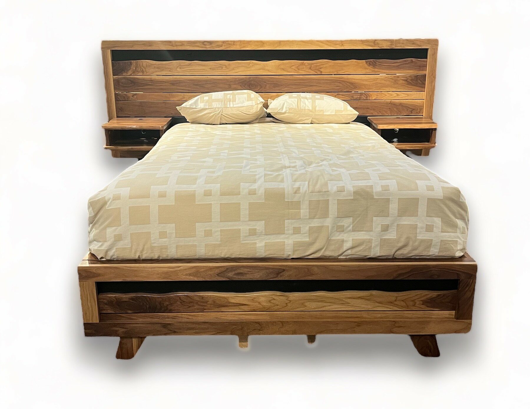 North Rim Bed Floating nightstands
