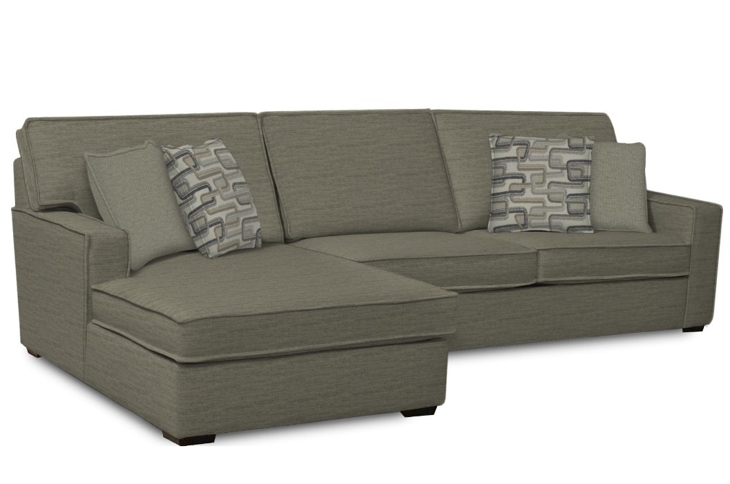 Lyndon Vance Bamboo 2-Piece Sectional with LAF Chaise